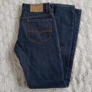 Vintage Skinny Blue Jeans